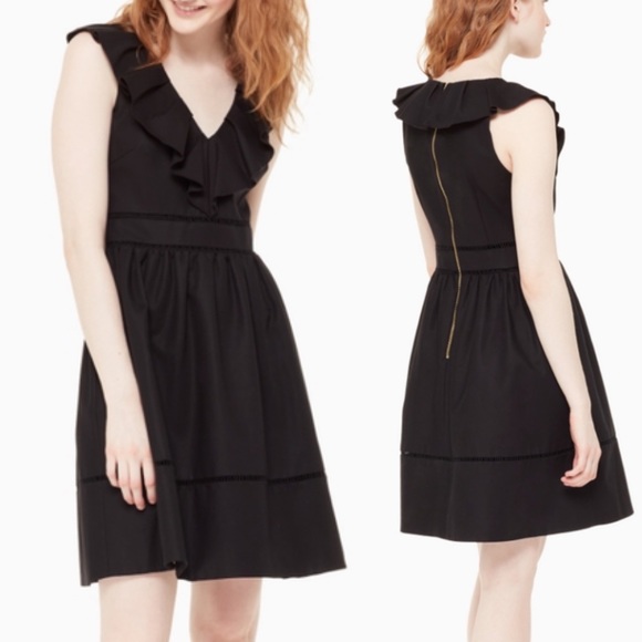 kate spade Dresses & Skirts - Kate Spade Fit and Flare Ruffle Dress